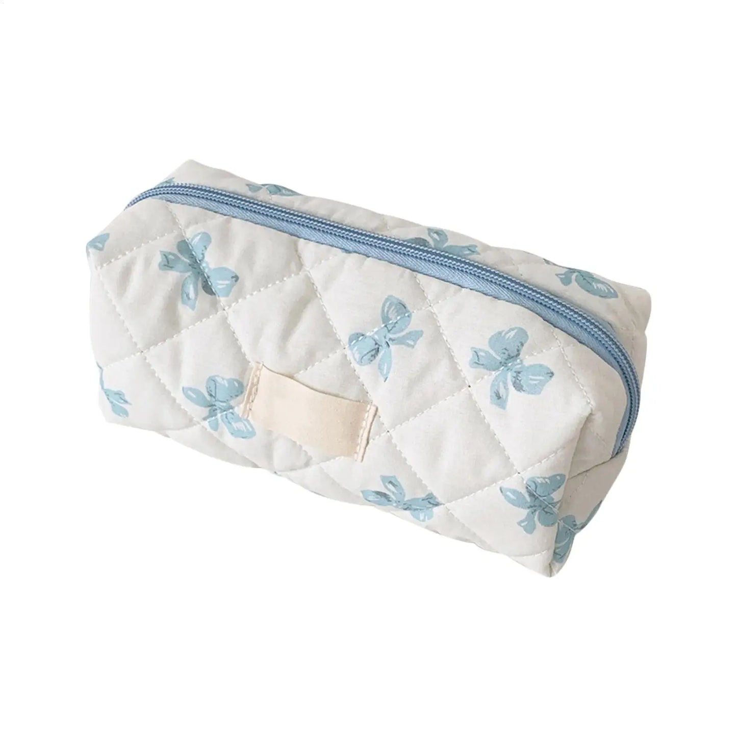Large Bow Print Pencil Case & Makeup Organizer Bag