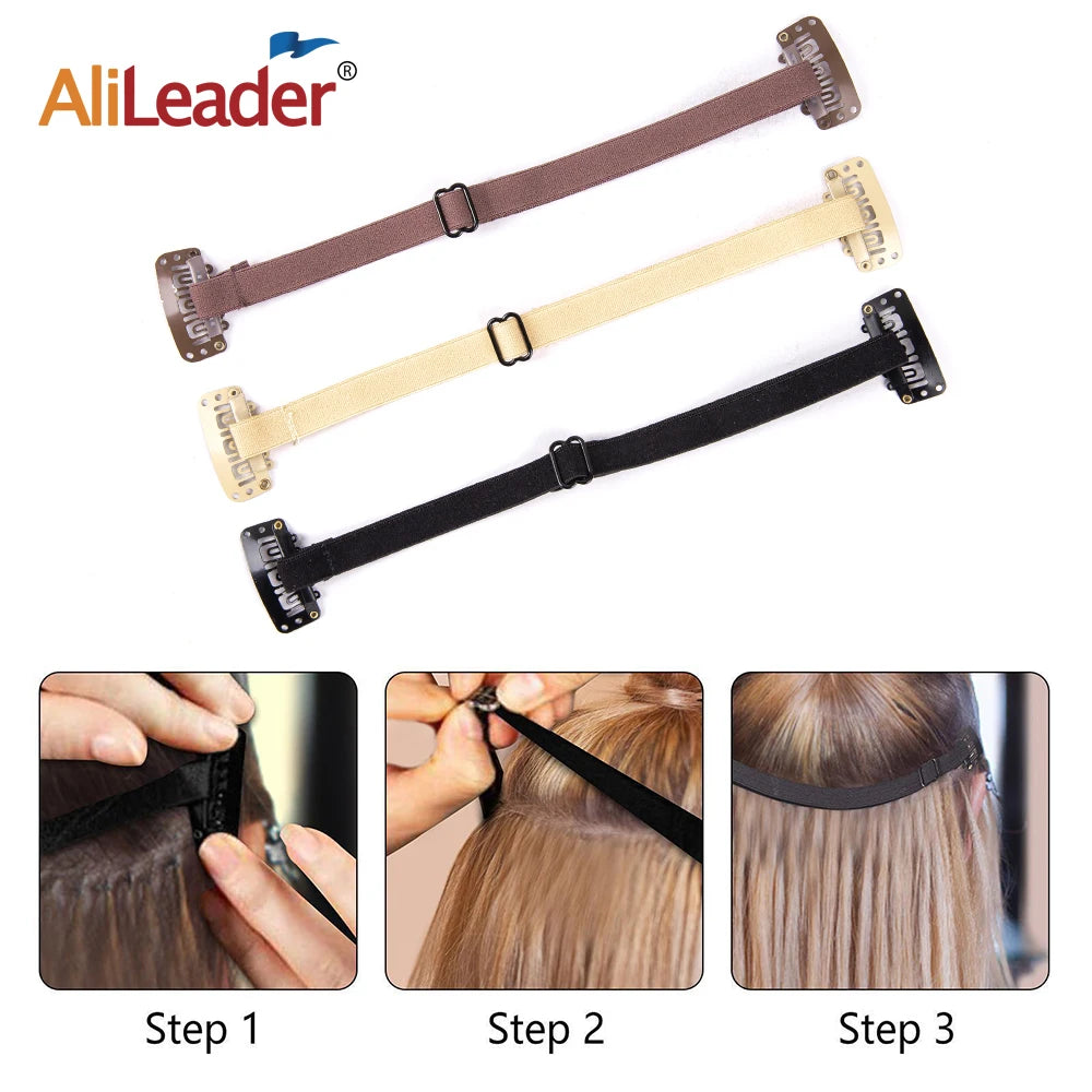 Reusable Adjustable Elastic Face Firming Bands Thin BB Clip Stretching Straps for Eye Lifting And Brow Sculpting Makeup Tool Peaceful Pleasures Health and Wellness