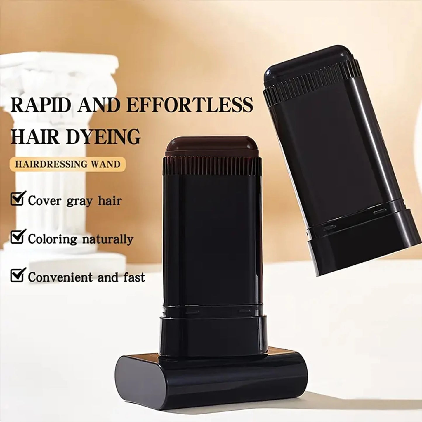 Quick Hair Dye Stick 20g – Easy Touch-Up for Dark Hair