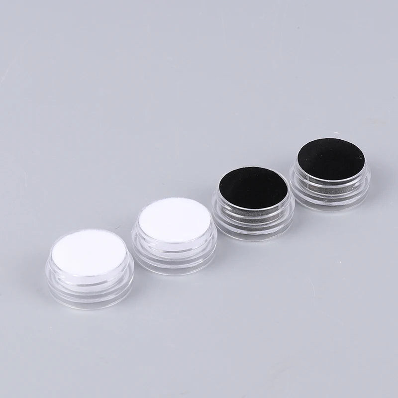 1Set/12 PCS Acrylic Round Gemstone Display Collection Storage Box Jewelry Gems Loose Diamond Container Organizer Case With Lid Peaceful Pleasures Health and Wellness