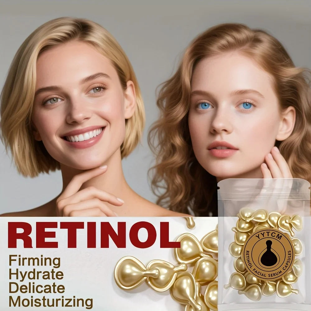 Retinol Capsules with Collagen & Niacinamide | 30ct Serum