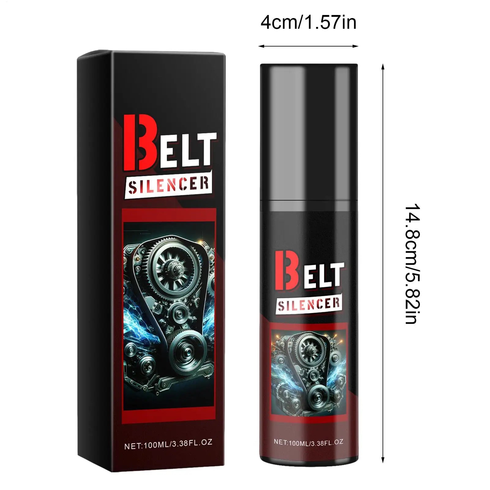 Car Belt Dressing Spray | Quieter Drive & Extended Belt Life Belt Dressing Spray Peaceful Pleasures Health and Wellness
