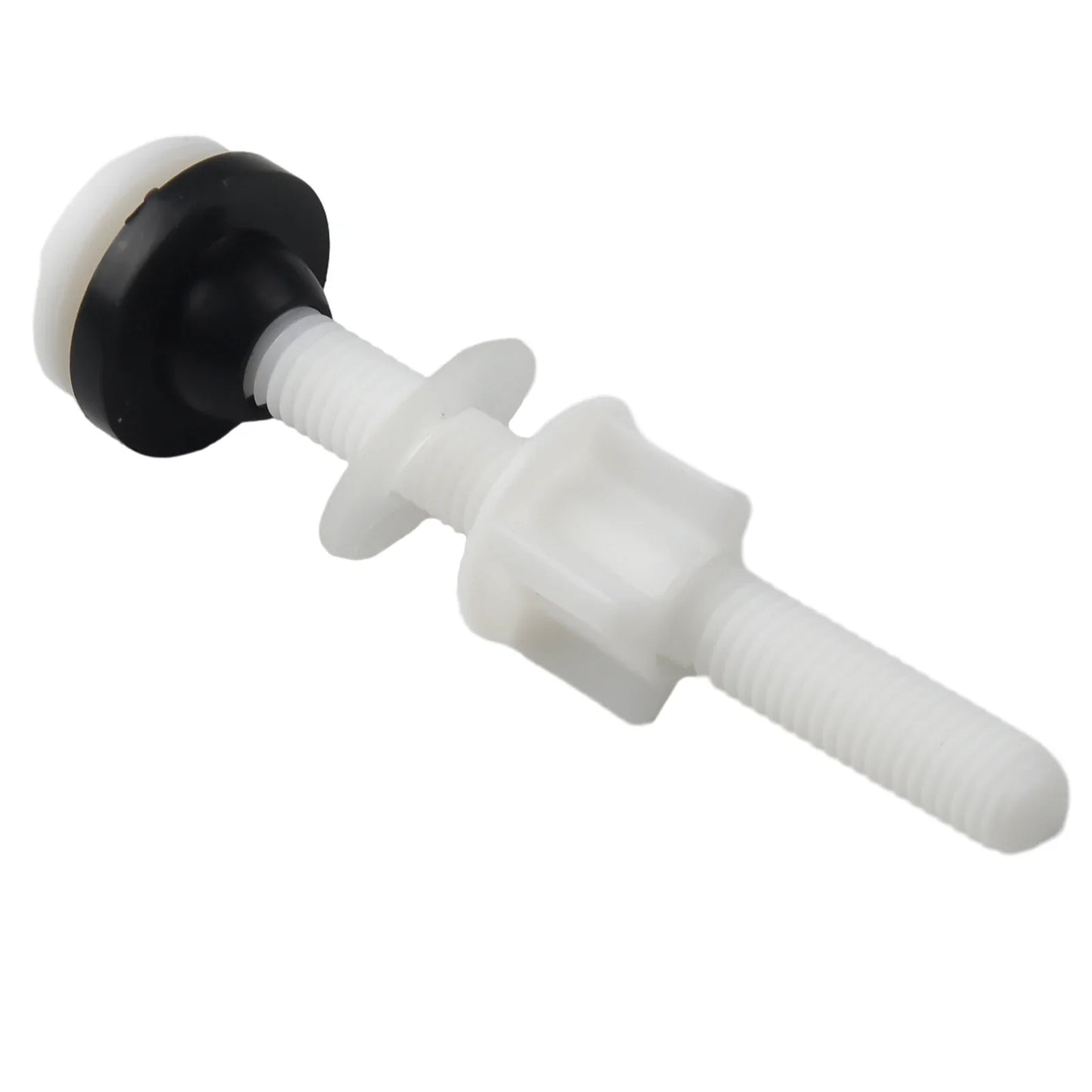 Toilet Seat Hinge Replacement Bolts – 2-Pack Plastic & Rubber