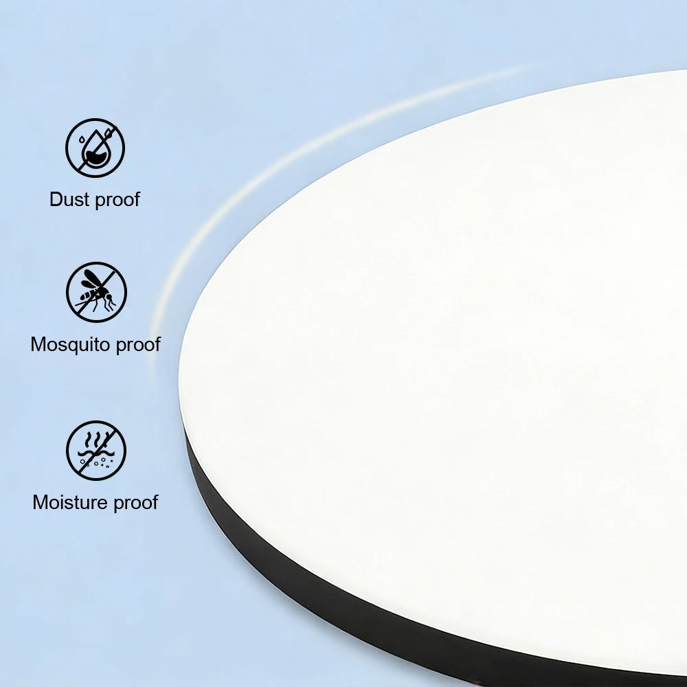 RUNTOIN Modern LED Circle Ceiling Light | Ultrathin Panel 220V