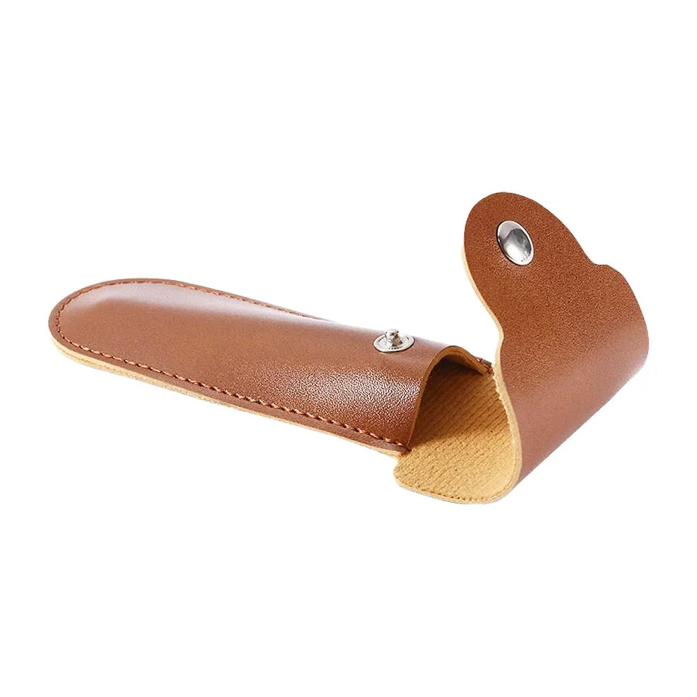 PU Leather Safety Razor Travel Case | DE Razor Holder
