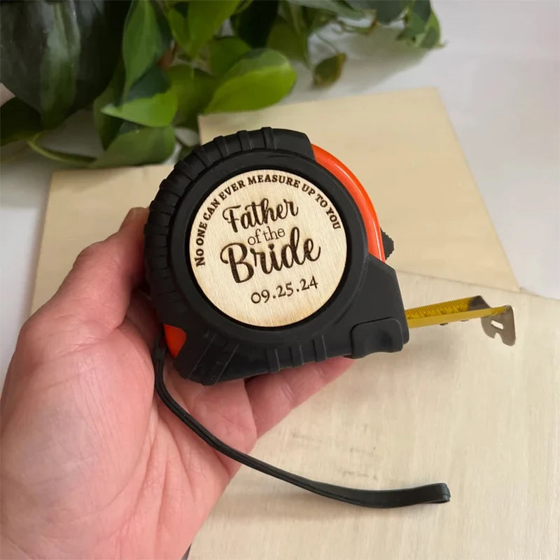 Personalized Wedding Tape Measure | Bridal Party Keepsake Gift