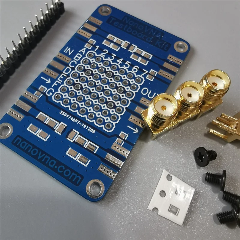 NanoVNA Testboard Kit VNA Test Demo Board Vector Network Analyzer Testing Board Peaceful Pleasures Health and Wellness