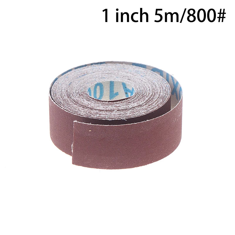1 Inch Emery Cloth Rolls Continuous Sandpaper For Wood Sanding Metal Polishing Car Detailing Peaceful Pleasures Health and Wellness A11