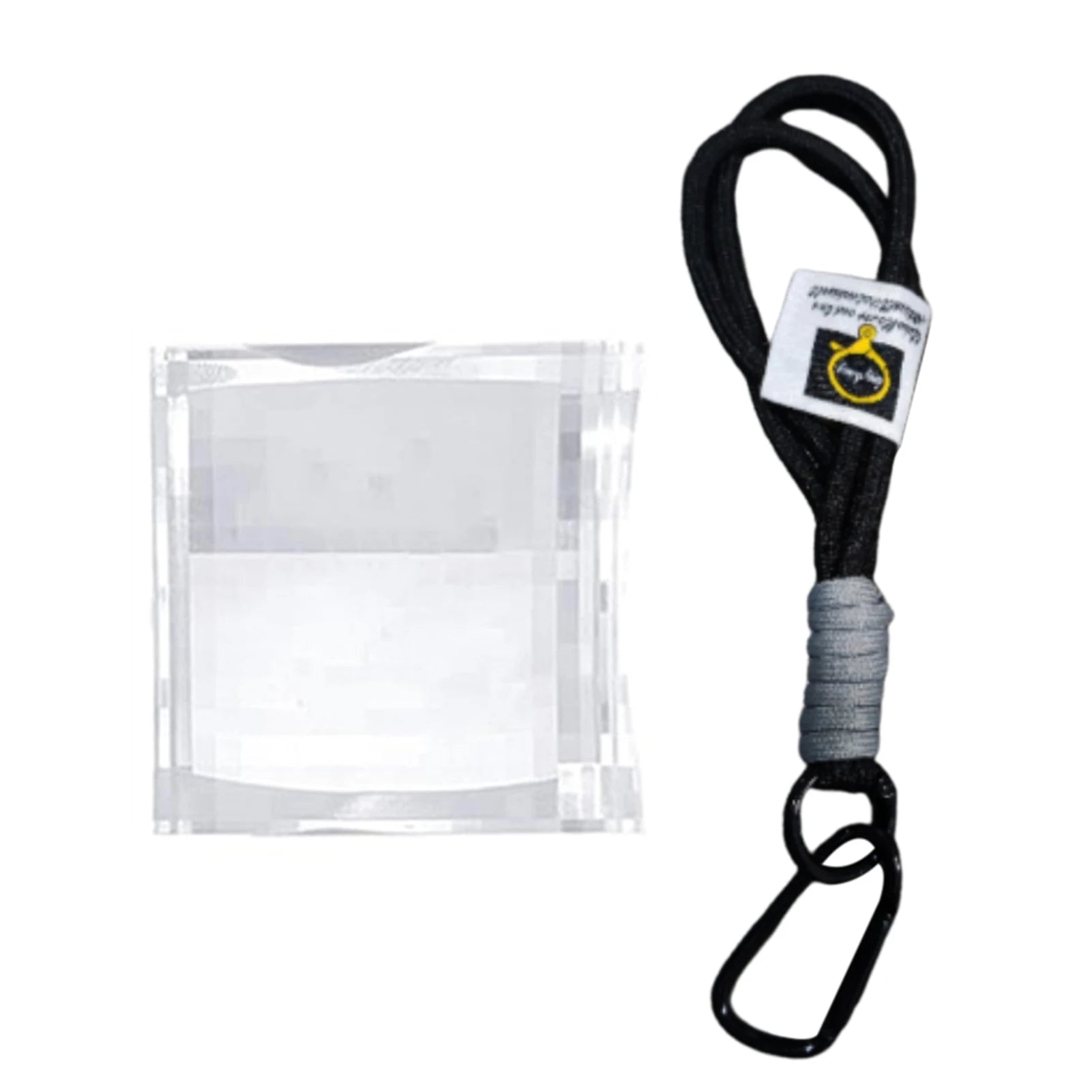 Unique Pixel-Art Keychain Clear Crystals Glass Pixel-Mirror Filter Keychain Funny Pixelated Lens For Bags Cars Present For Fans Peaceful Pleasures Health and Wellness Black