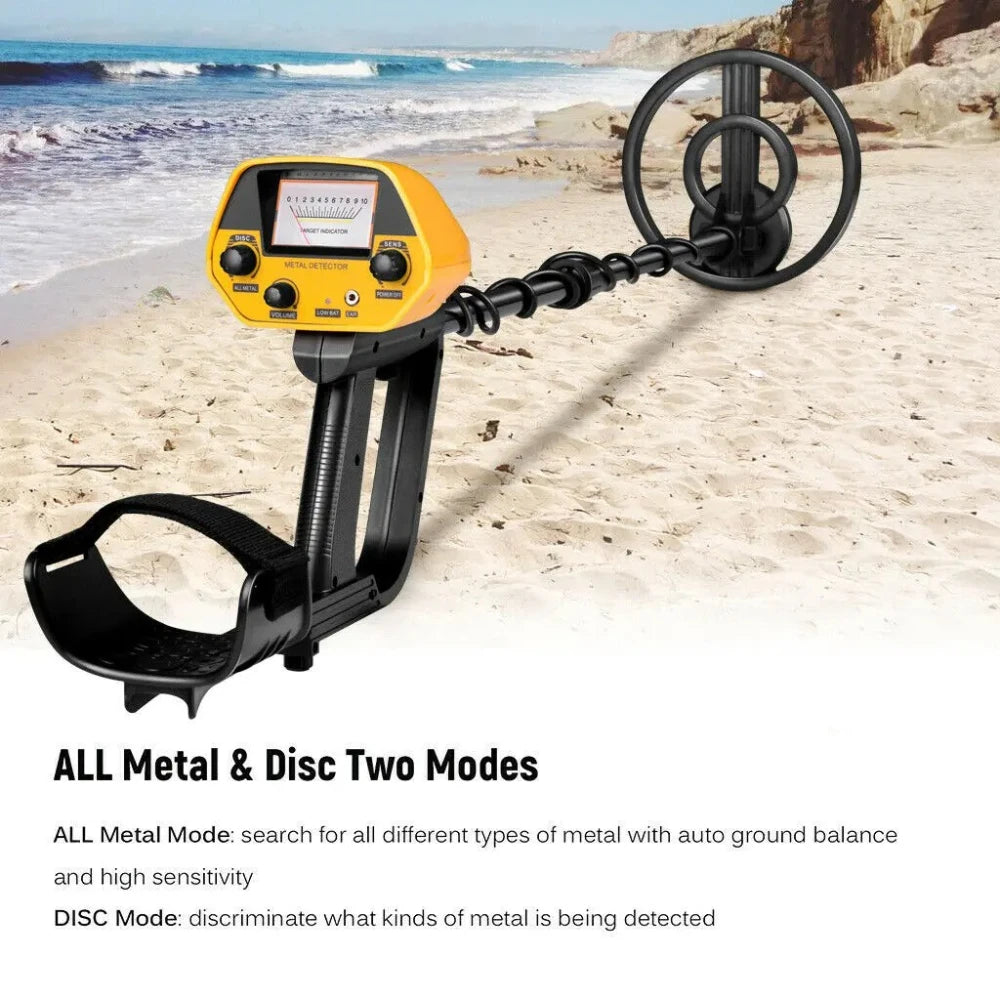 MD-5090 Metal Detector Detection Instrument Underground Metal Detector Metal Finder Gold Detector Hunter Treasure Gold Digger Peaceful Pleasures Health and Wellness