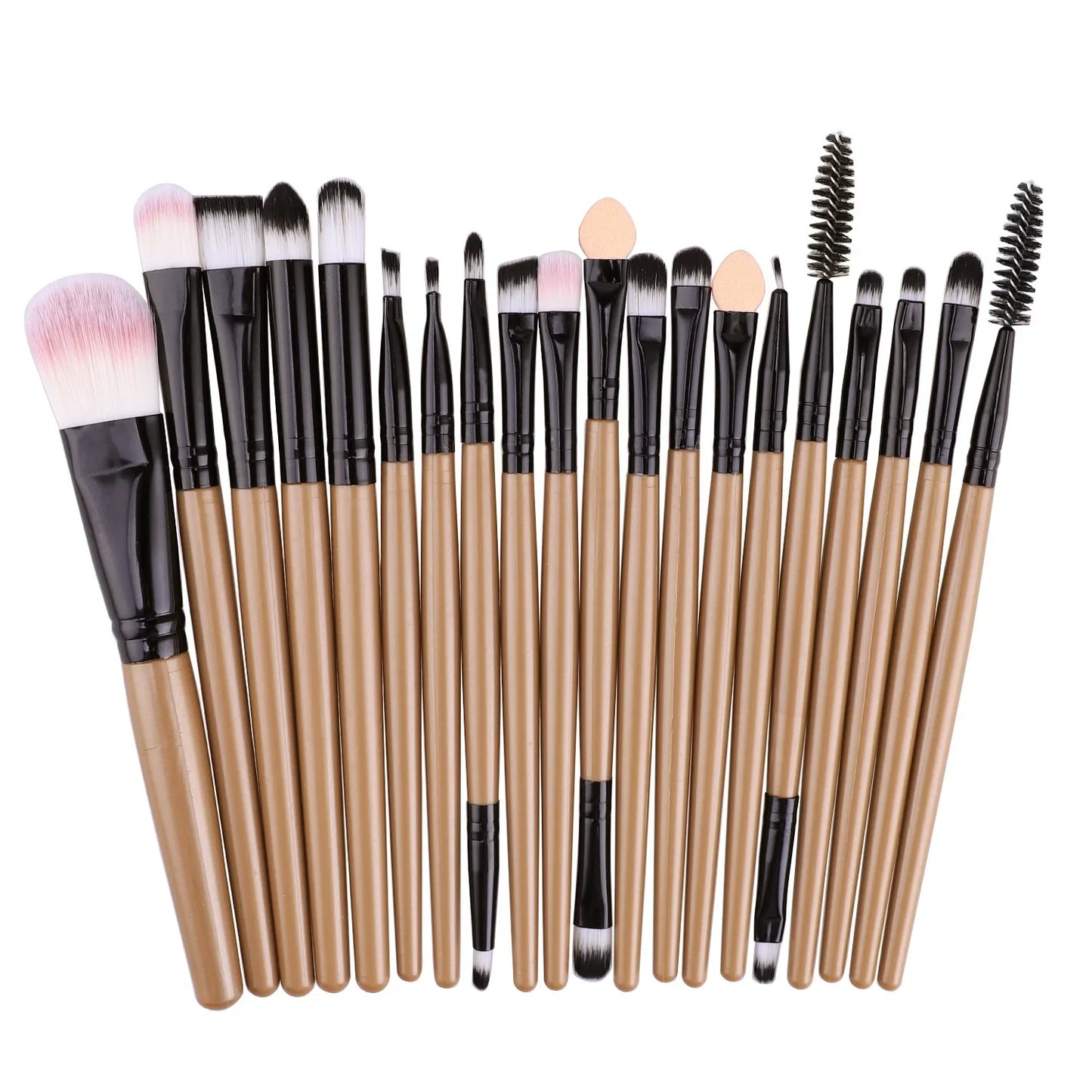 20-Piece Professional Makeup Brush Set – Soft Blending Brushes
