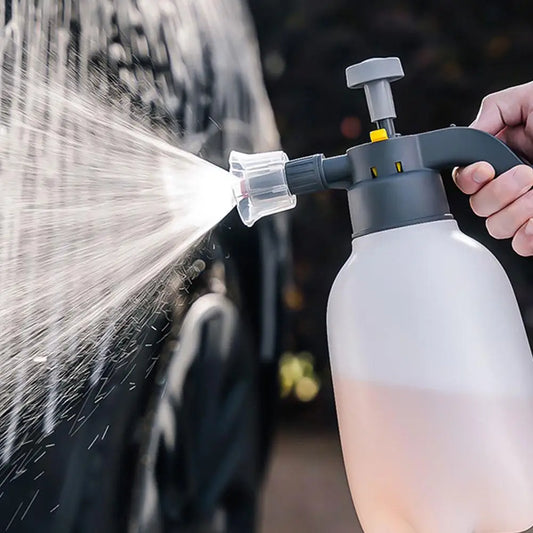 2L Hand Pump Foam Sprayer for Effective Car Window Cleaning Peaceful Pleasures Health and Wellness