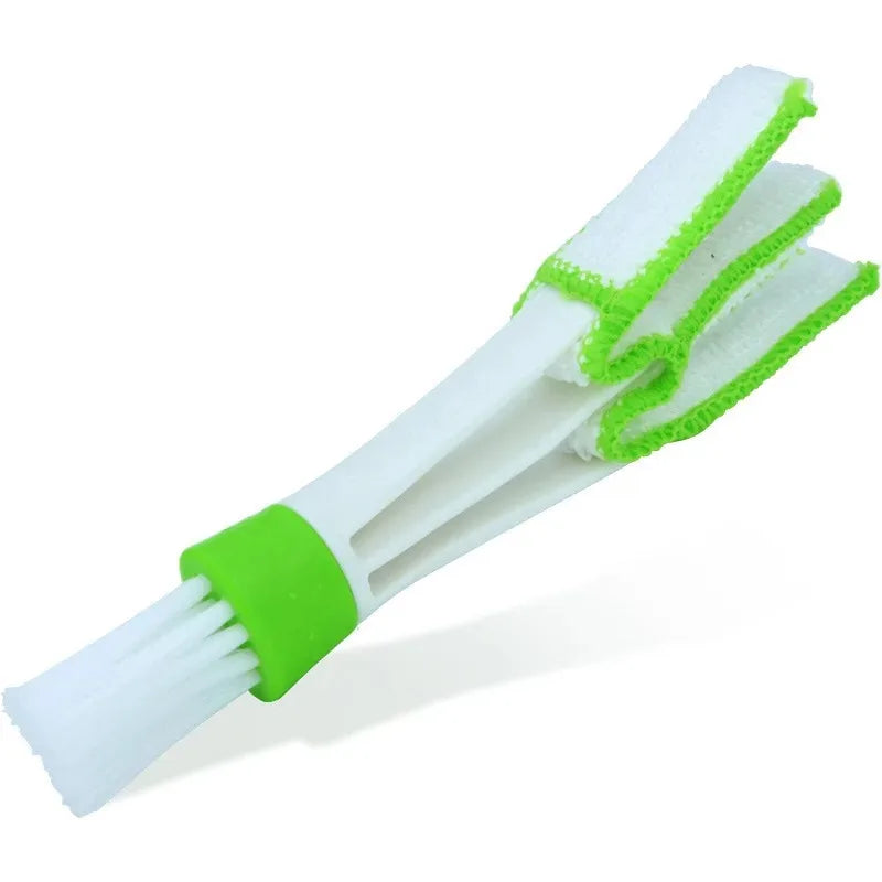 Double-Ended Car Vent & Keyboard Cleaning Brush | Microfiber