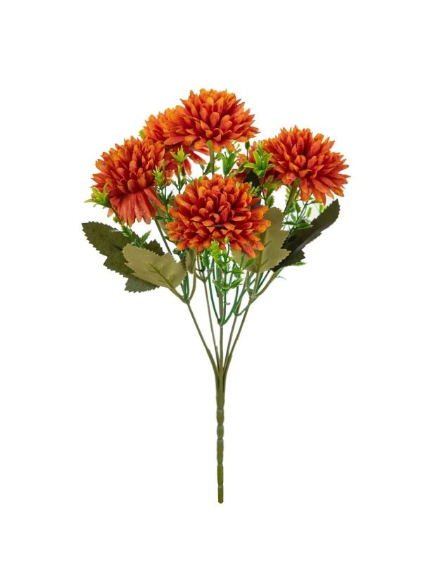 Silk Ball Chrysanthemum Artificial Flowers – Wedding & Home Décor