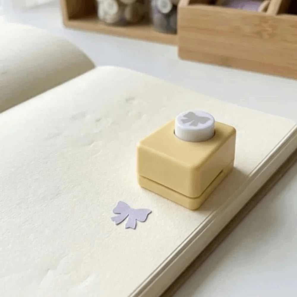 Stamp Shape Stamp Border Punch Hole Puncher Punches Maker Embossing Machine Paper Cutting Labor Saving Toothed Puncher Embosser Peaceful Pleasures Health and Wellness