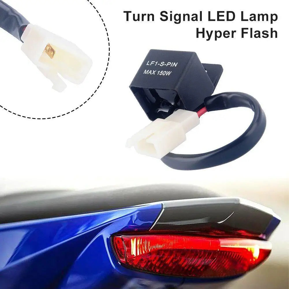 Motorcycle LED Flasher Relay for Honda and Kawasaki Peaceful Pleasures Health and Wellness