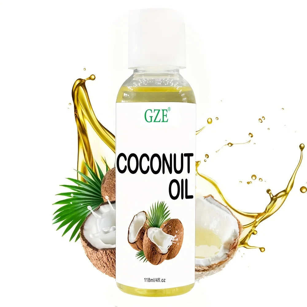 GZE Fractionated Coconut Oil | Carrier & Massage Oil 118ml Carrier Oil Peaceful Pleasures Health and Wellness