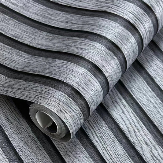 Black Gray Wood Grain Peel & Stick Wallpaper | Chinese Style Peel & Stick Wallpaper Oasis Select