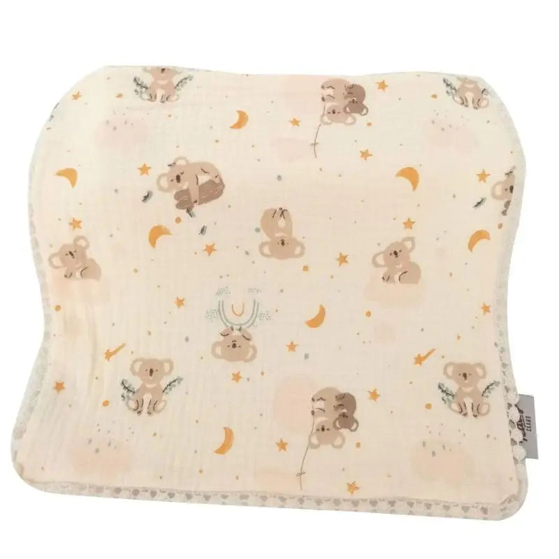 Cartoon Baby Saliva Towel – Soft Cotton Face Cloth 30×30cm