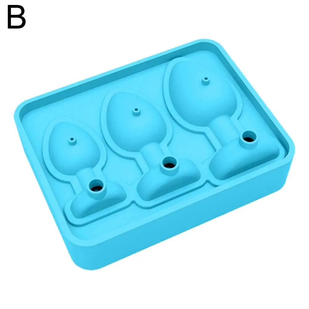 Funny Novelty Silicone Ice Cube Mold – Reusable Prank Ice Tray