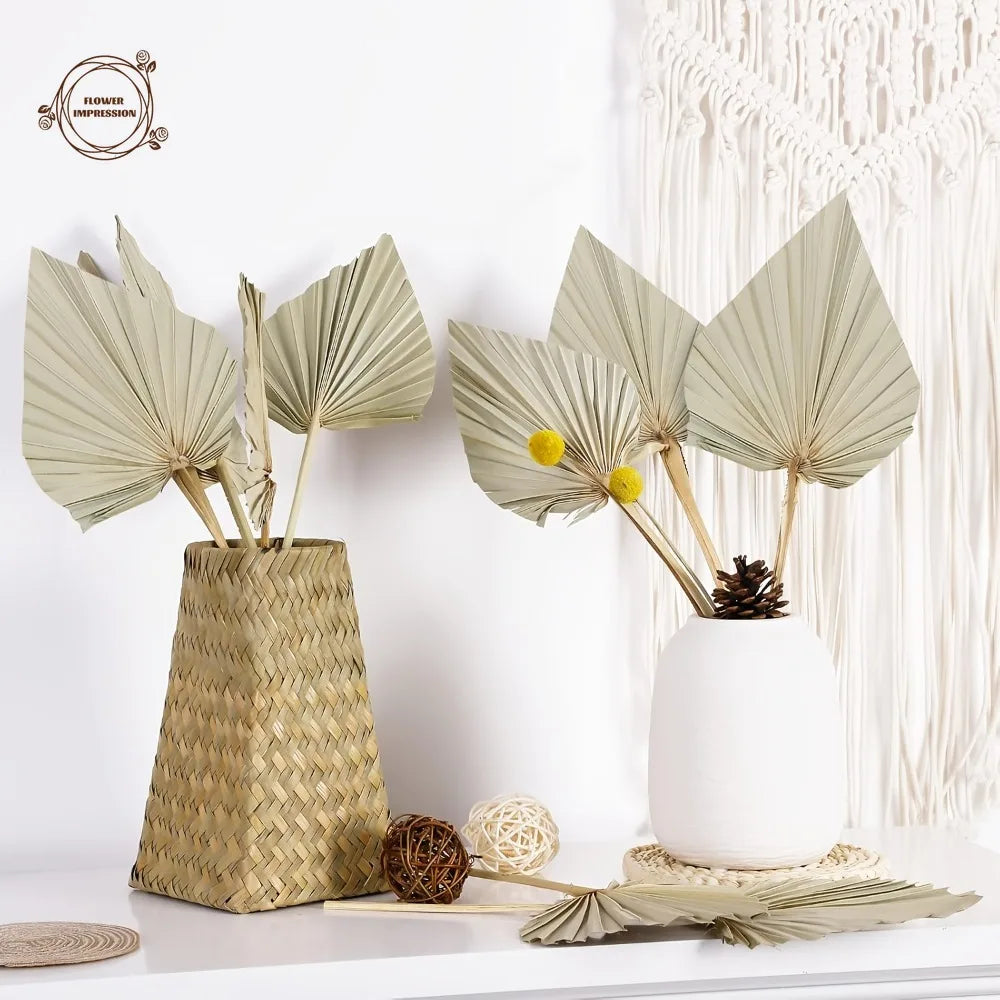 Artificial Palm Leaves Fronds for Wedding & Home Decor | 3/5 pcs