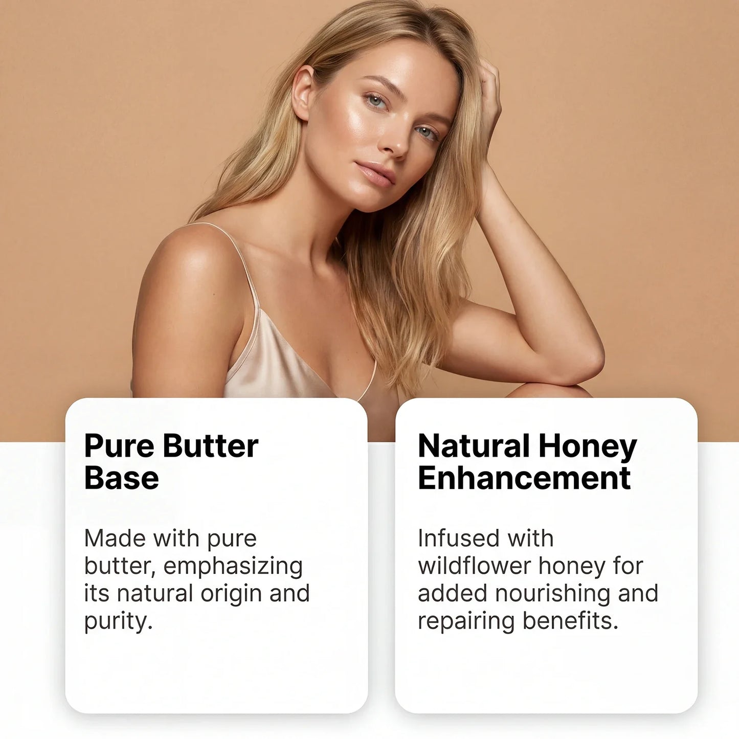 Woodsleep Beef Tallow & Honey Skin Balm – Hydrating Cream 60g