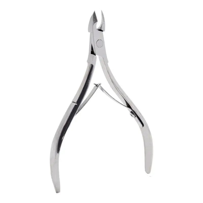 1 Pcs Cuticle Nippers Nail Manicure Cuticle Scissors Clippers Trimmer Dead Skin Remover Pedicure Stainless Steel Cutters Tool Peaceful Pleasures Health and Wellness OPP Silver