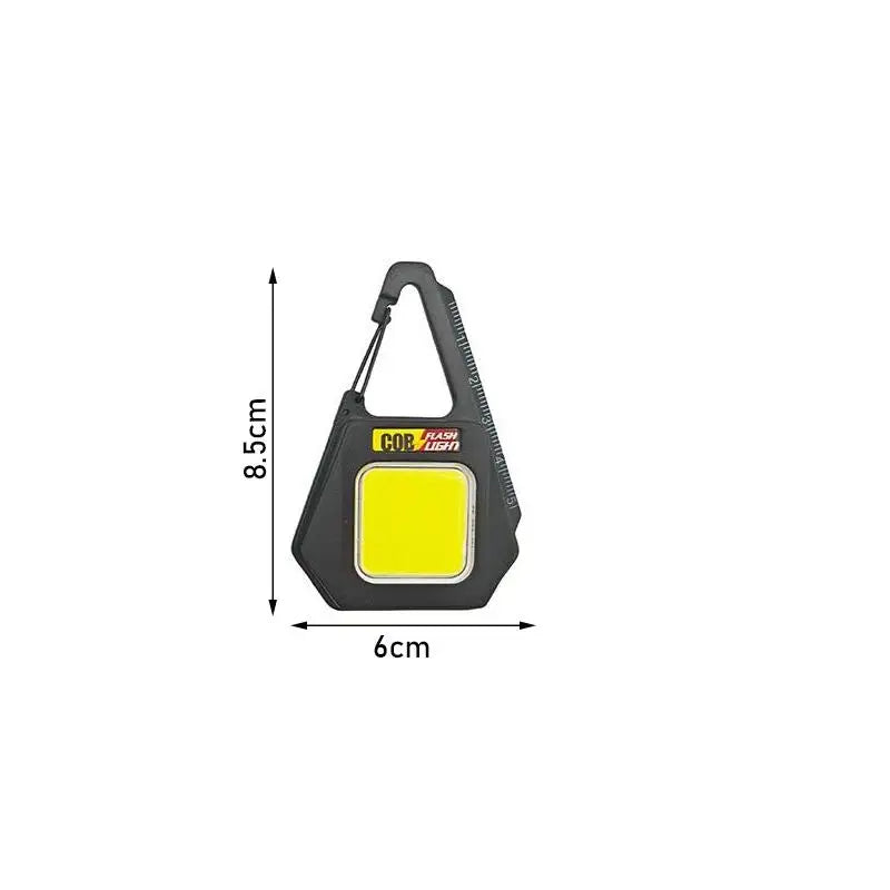 COB LED Type-C Rechargeable Flashlight | Camping & Emergency