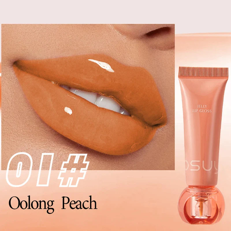 Moisturizing Jelly Lip Gloss – Waterproof & Non-Stick