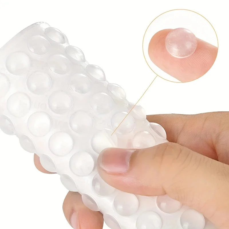 Silicone Anti-Slip Bumper Pads for Cabinets & Drawers | 50/100 Pcs