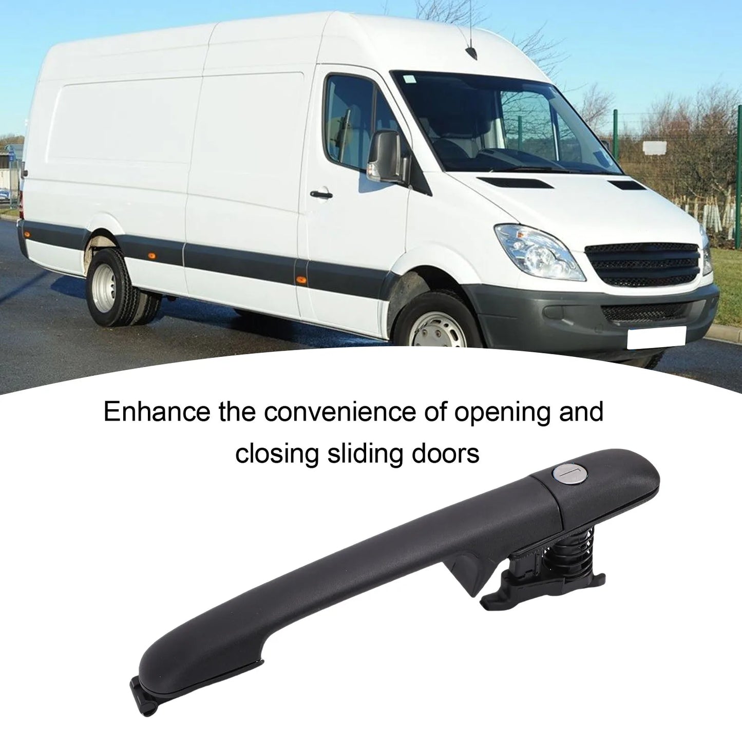 Sliding Door Handle Lock & Keys for Mercedes Sprinter W638 Vito
