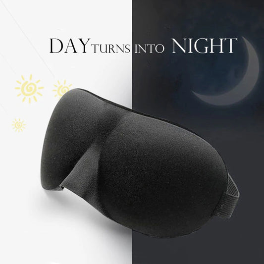 3D Sleep Mask – Blackout Eye Mask for Travel & Better Sleep Sleep Eye Mask Peaceful Pleasures Health and Wellness