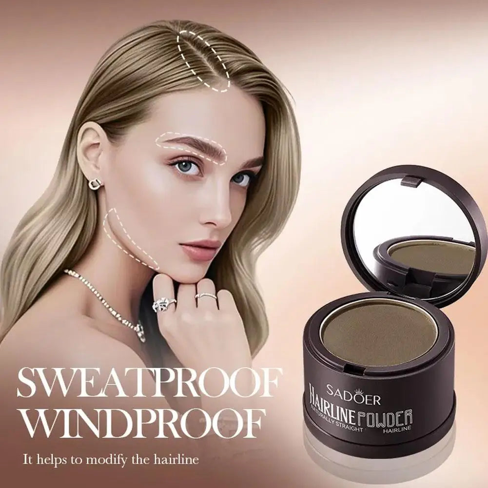 Hairline Powder – Root Touch Up & Gray Cover for Thinning Hair