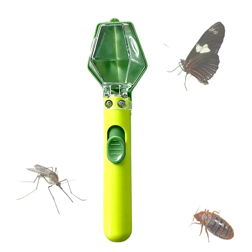 Portable Insect Catcher With Magnifying Outdoor Exploration Display Observer Box Multifunctional Kids Bug Catcher Insect Trap Peaceful Pleasures Health and Wellness Green