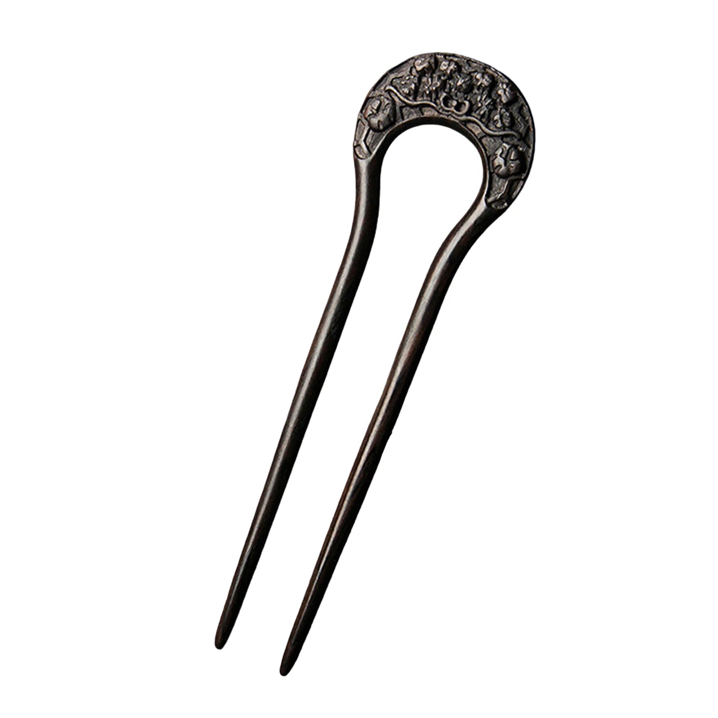 Chinese Style U shaped Hairpin Handmade French Hairpin Two Prong Hair Clip for Hair DIY Accessory Hair Styling Peaceful Pleasures Health and Wellness 2