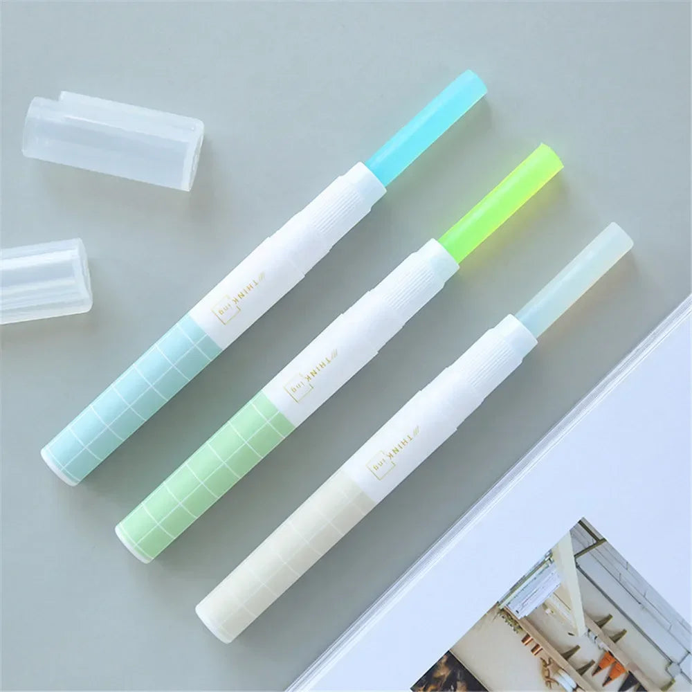 Pen Refillable Solid Glue Stick Quick Drying Strong Adhesive Nontoxic