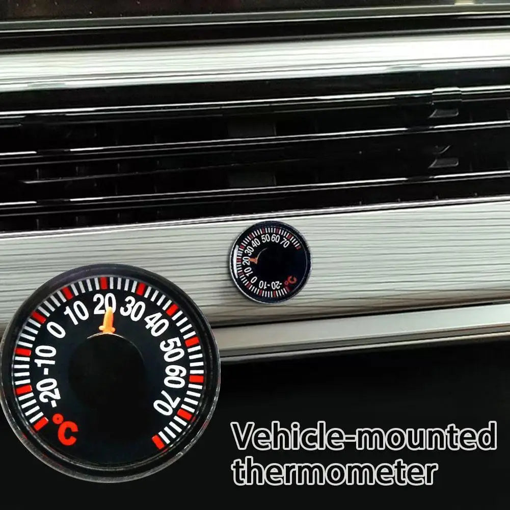 Mini Car Thermometer Hygrometer Portable Waterproof Vehicle Temperature Humidity Meter Auto Accessories Peaceful Pleasures Health and Wellness