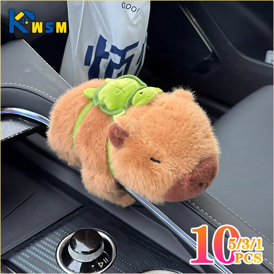 Capybara & Dolphin Snap Circle Plush Wrist Toy | Party Decor Plush Snap Toy Oasis Select