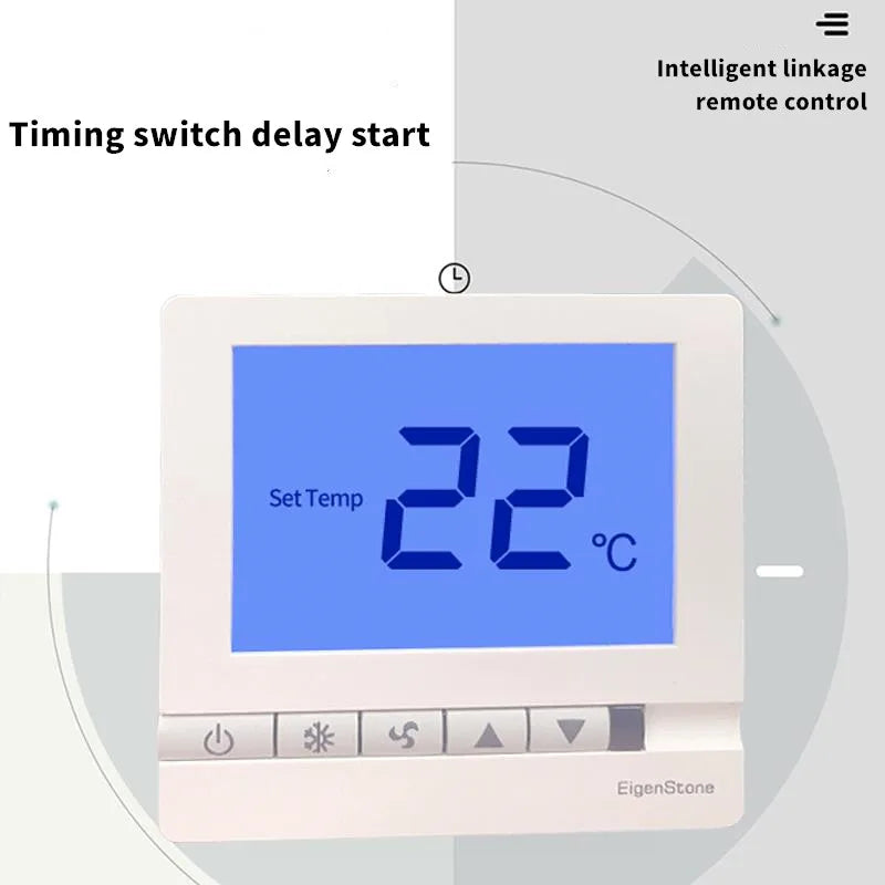 Aqara S2 Thermostat Central Air Conditioning Controller Floor Heating Controller Smart Home Work For Xiaomi Mijia Mi Home APP Peaceful Pleasures Health and Wellness
