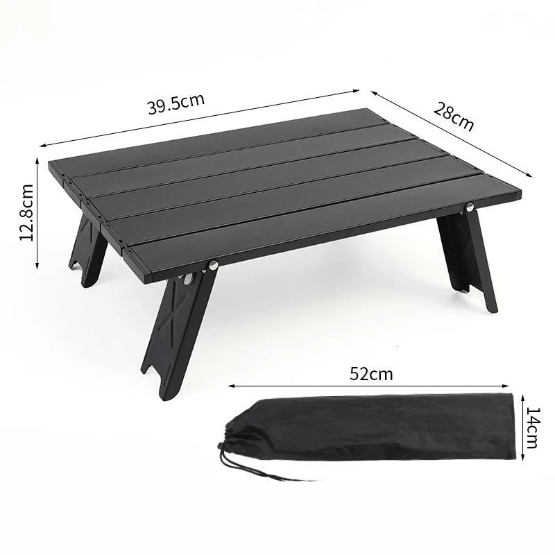 Mini Aluminum Alloy Folding Table | Portable Camping Table
