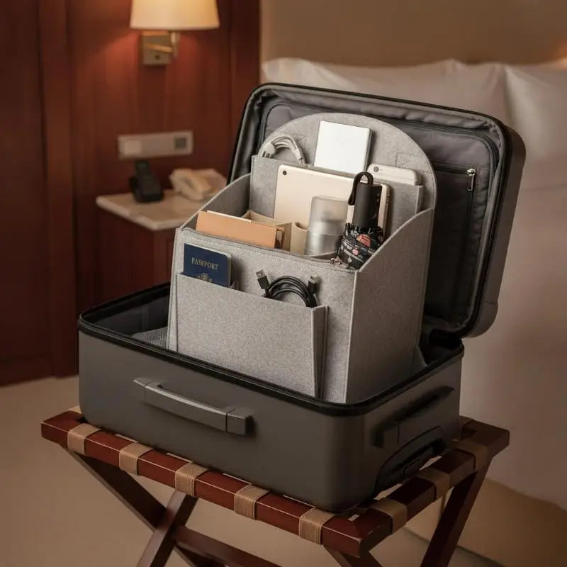 Felt Bag Insert Organizer – Multi-Pocket Travel Divider