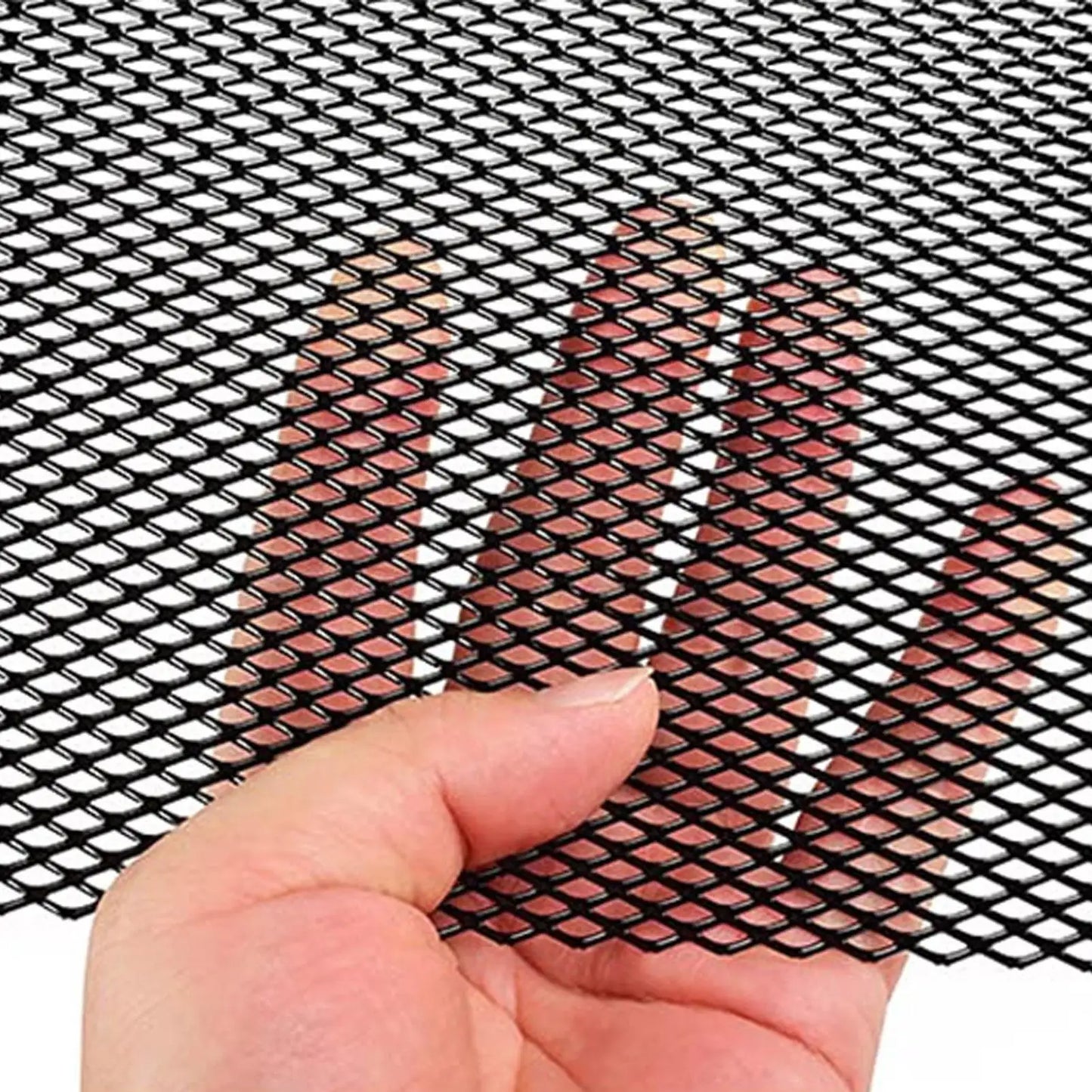 Universal Aluminum Mesh Car Radiator Grille Front Bumper Modified Mesh Sheet Car Exterior Protection Accessories Peaceful Pleasures Health and Wellness