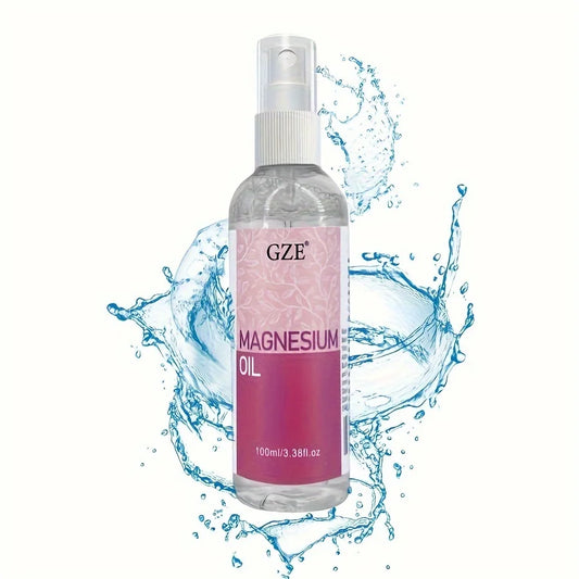 GZE Magnesium Oil Spray | Deodorant, Sleep & Skin – Less Itchy Magnesium Oil Spray Peaceful Pleasures Health and Wellness