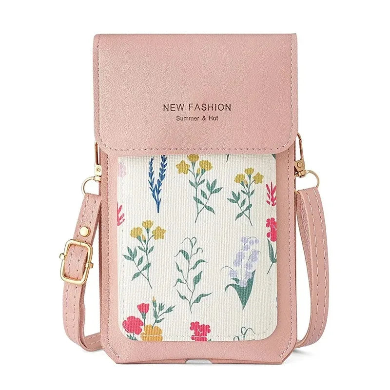 Touchscreen Crossbody Phone Bag for Women | Mini Shoulder Purse