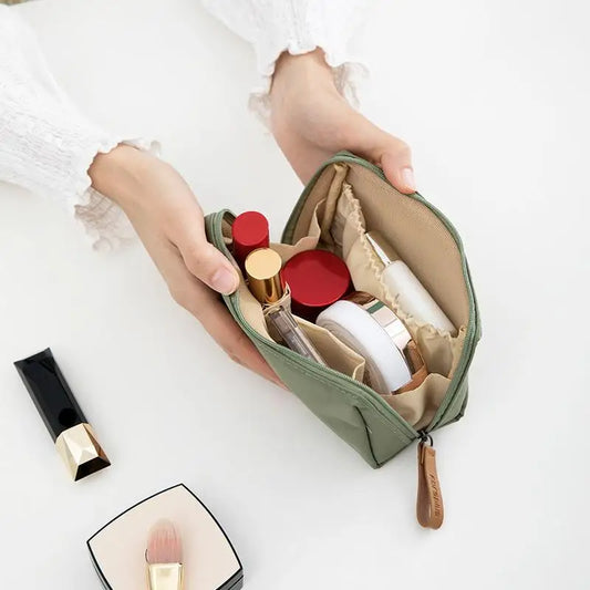 Mini Travel Makeup Bag – Women's Zipper Cosmetic Pouch Cosmetic Travel Pouch Oasis Select