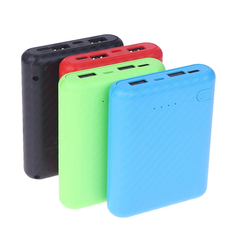 Input 5V/2.1A Detachable 4 Slots 18650 Battery Box Case DIY Power Set Material Mini Solderless Power Supply Housing Peaceful Pleasures Health and Wellness