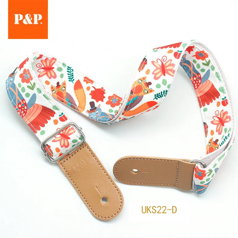 Ukulele Strap Small Fresh Cartoon Musical Instrument Accessories