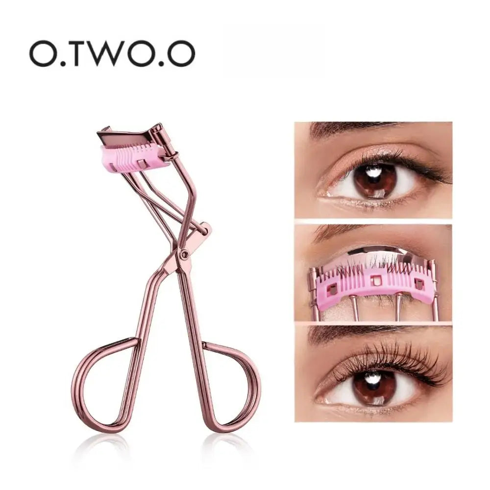 O.TWO.O Eyelash Curler with Comb – Natural Lash Lift Tool