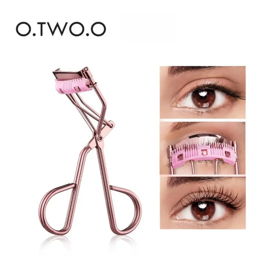 O.TWO.O Eyelash Curler with Comb – Natural Lash Lift Tool Eyelash Curler Oasis Select