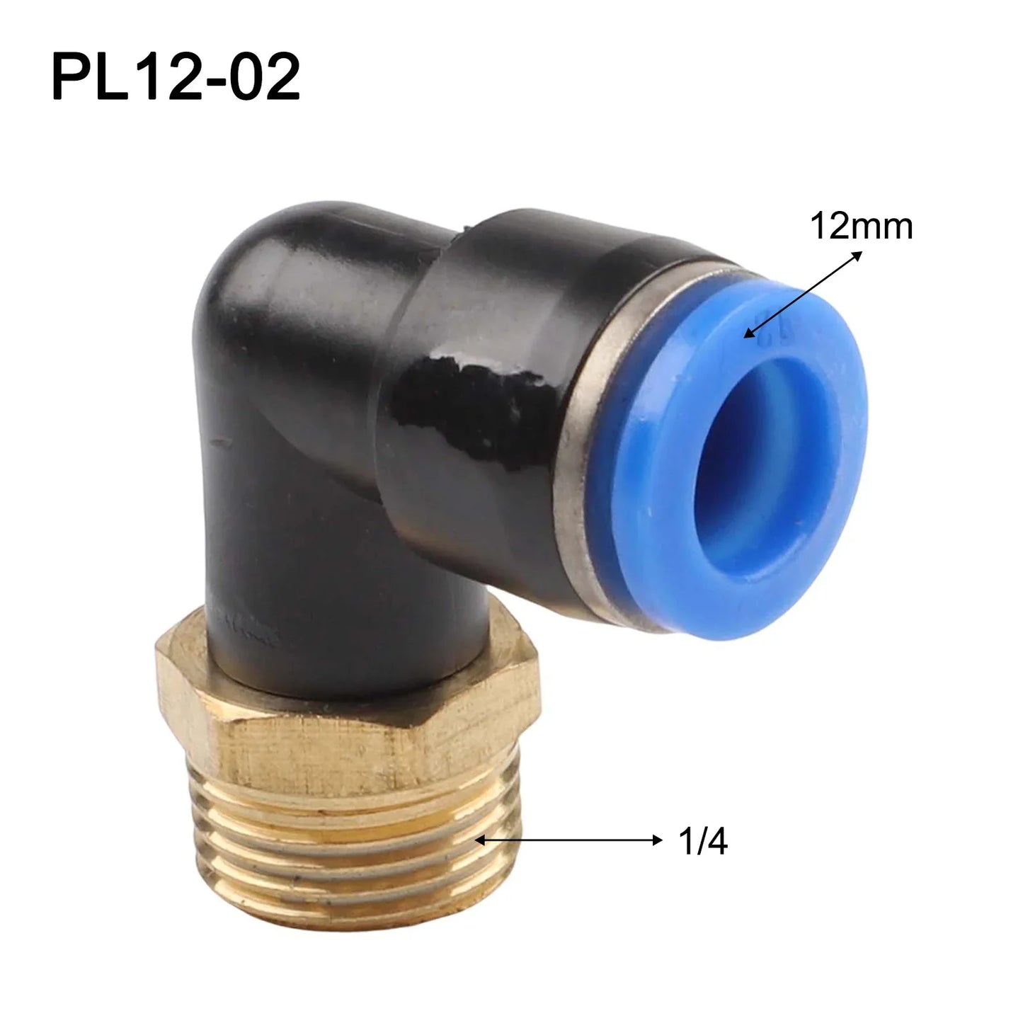 Pneumatic Elbow Quick Connector PL4-16mm Air Hose Fitting